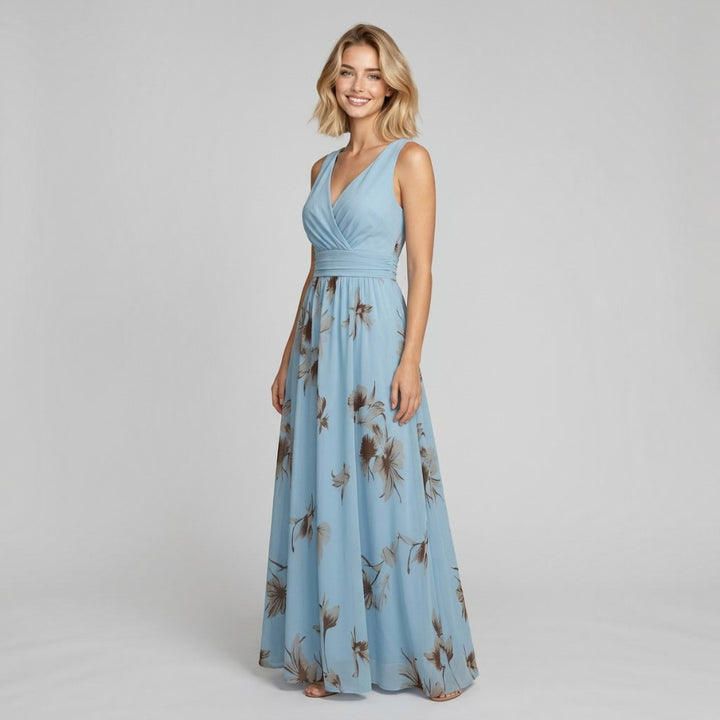 Floréa – Blütenzauber Maxi-Kleid