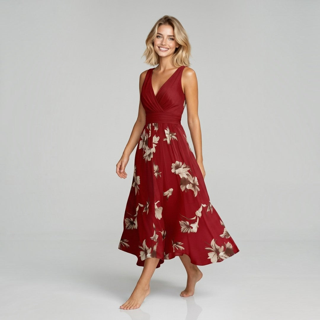 Floréa – Blütenzauber Maxi-Kleid