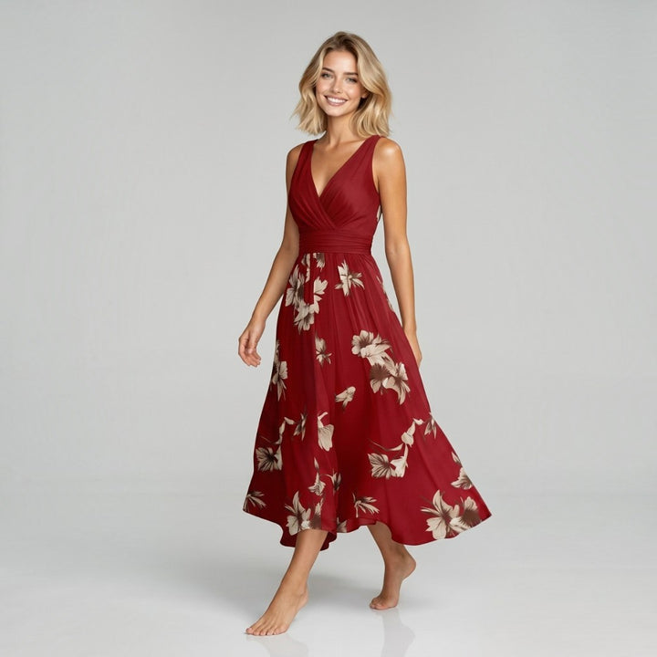 Floréa – Blütenzauber Maxi-Kleid