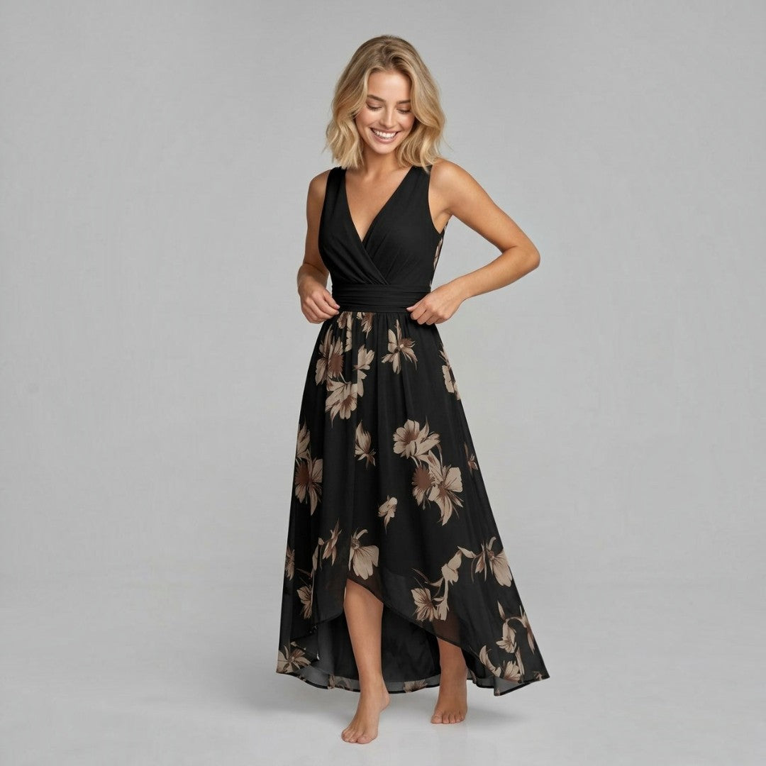 Floréa – Blütenzauber Maxi-Kleid