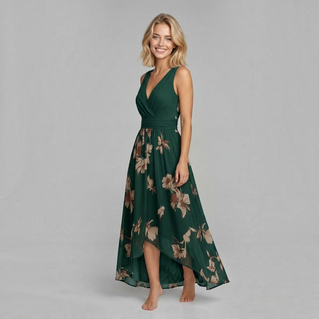 Floréa – Blütenzauber Maxi-Kleid