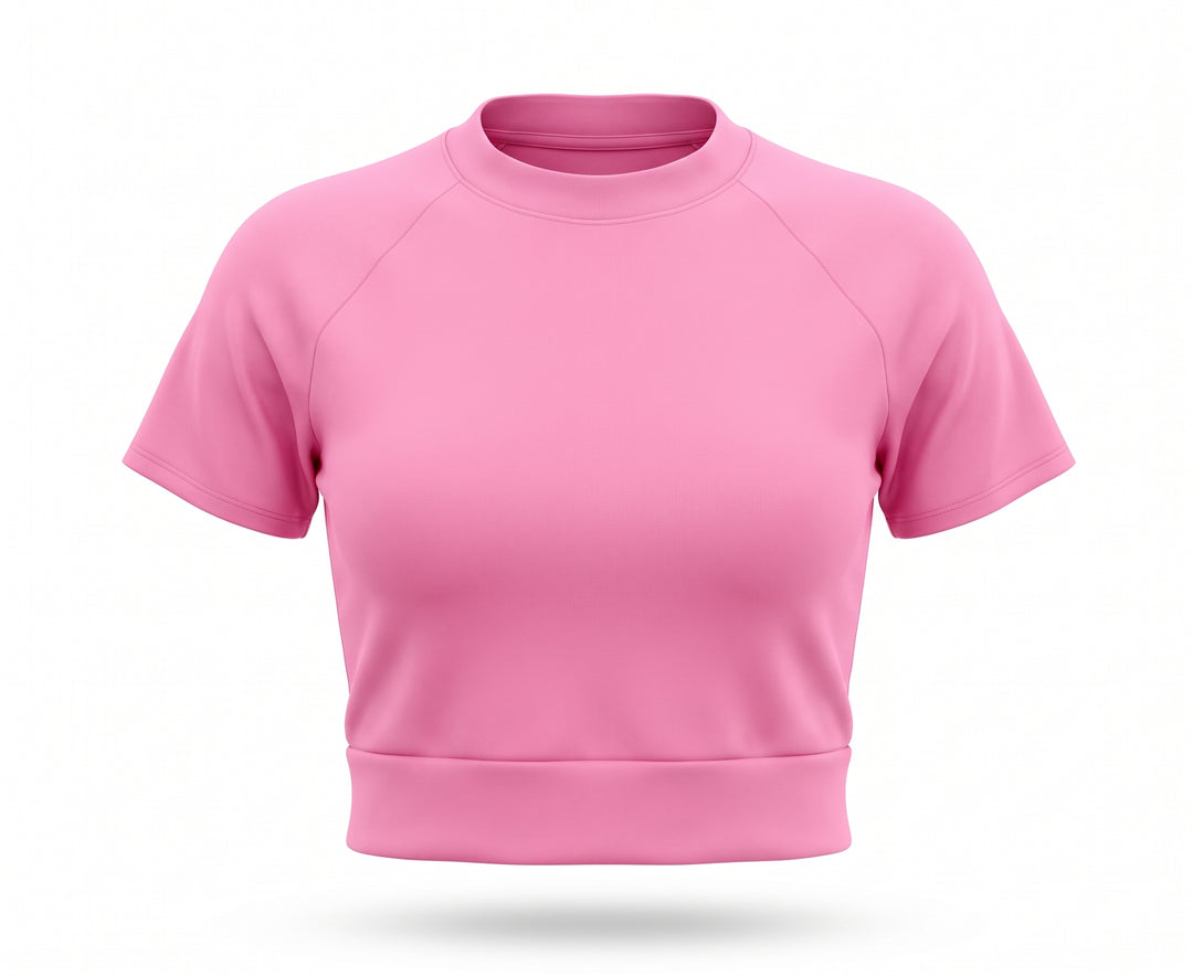 NOVA Crop Tee – Pink