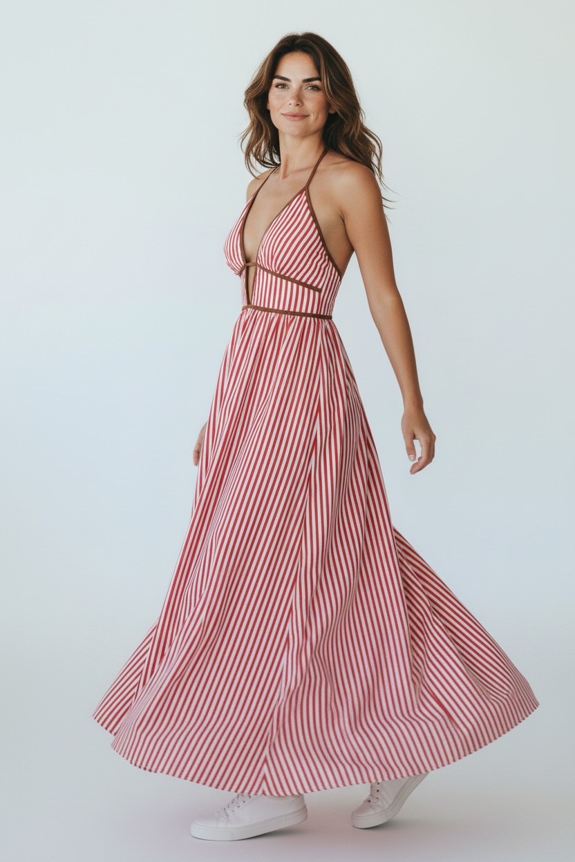 Sky Breeze Maxikleid